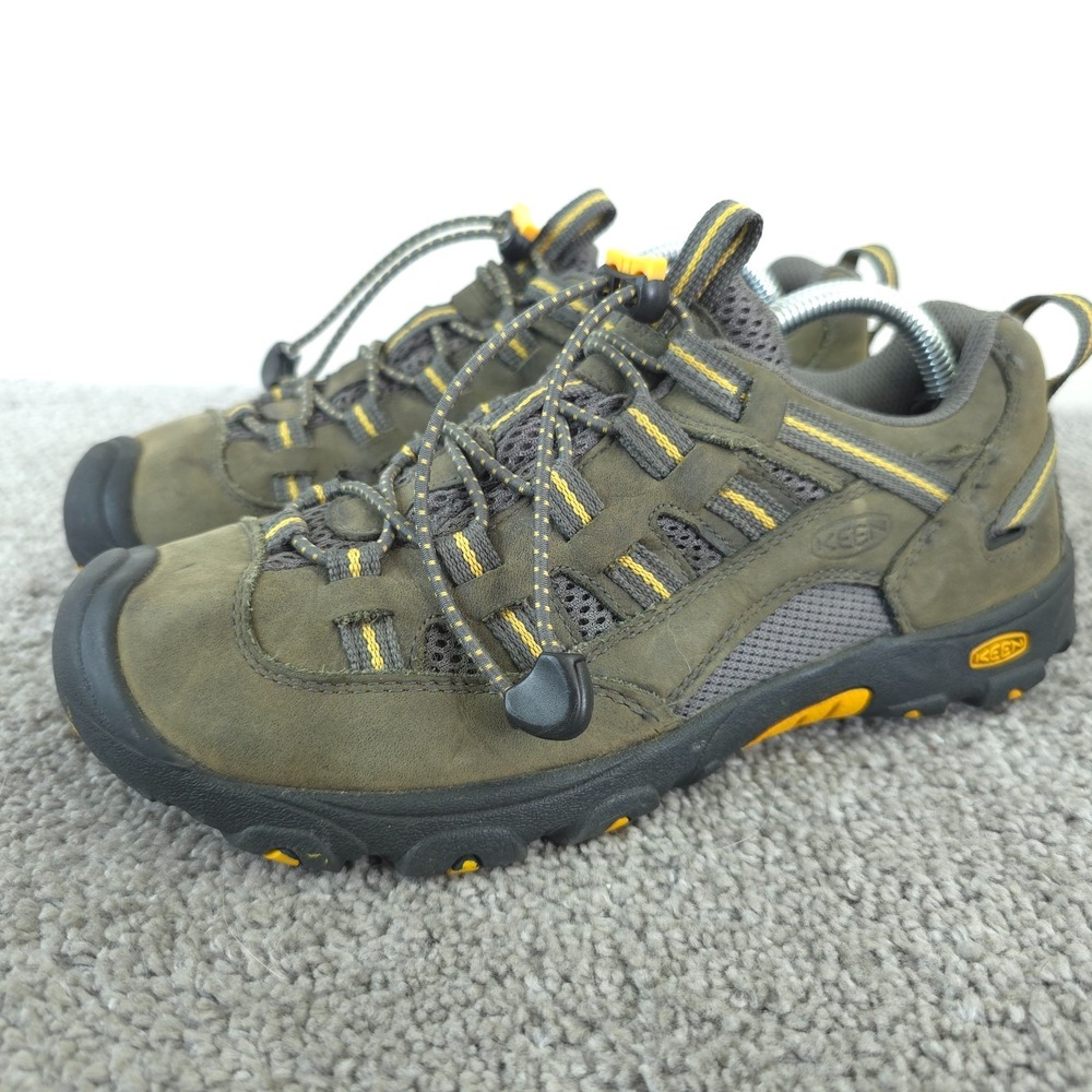 Keen Alamosa Kids Size 5 Hiking Shoes Low Top Vibram Sneakers Outdoors Bungee